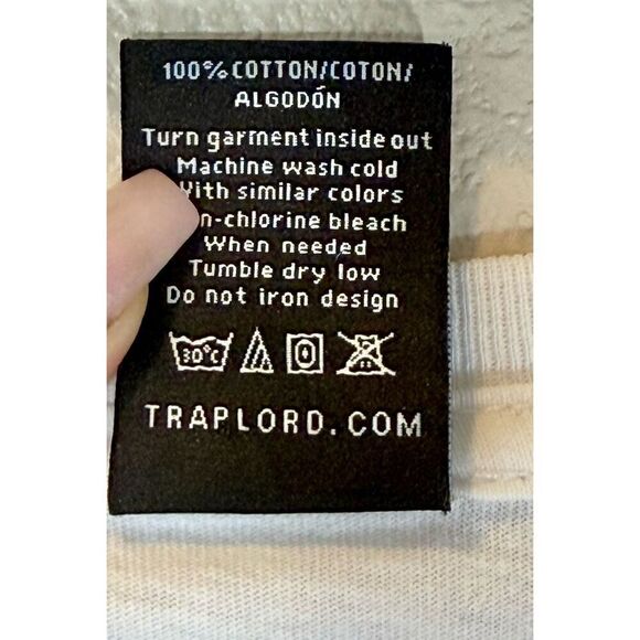 Trap Lord Grills Long Sleeve Tee Shirt Men's Large - Picture 10 of 14